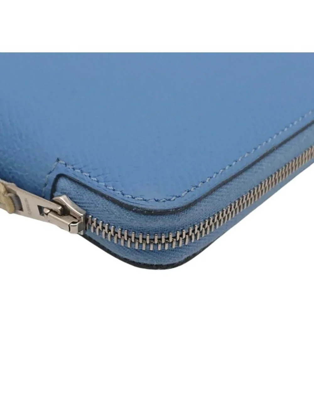 Hermes Silk in Agenda Vision Blue Jean Animapolis T-engraved with Refill